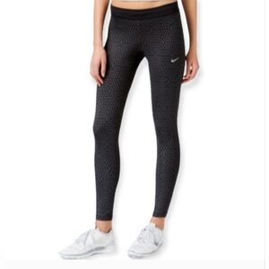 Nike Dri-fit Relay Print Legging Women's Size Small Run Fast Live Fearless